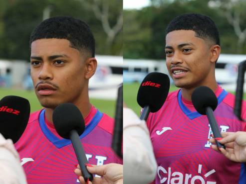 Eliezer Fuentes, convocado por Honduras al Mundial Sub-17, charló con DIARIO DIEZ. FOTOS: ESTALIN IRÍAS.