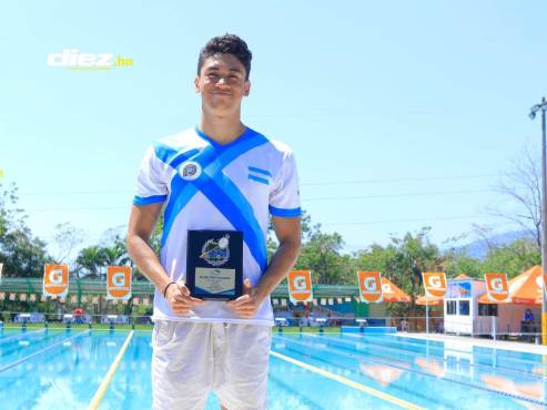 Gabriel Martínez es el nadador más veloz en 50, 100 y 200 metros libres a nivel nacional.