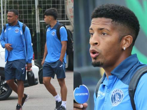 Motagua viajó este martes a Catacamas, para medirse al Juticalpa. FOTOS: Alex Pérez.