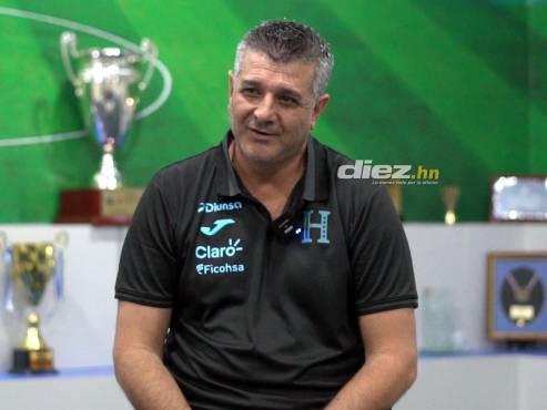 El seleccionador hondureño no esconde su ilusión por dirigir Copa Oro. FOTOS: Mauricio Ayala.