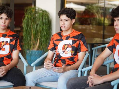 Los hermanos Caballero Casaña expresaron sus sueños en charla con DIEZ. FOTO: Mauricio Ayala.