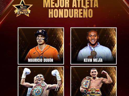 Teófimo López y Mauricio Dubón mantienen la contienda por el primer lugar del reconcomiento del Mejor Atleta de 2023.