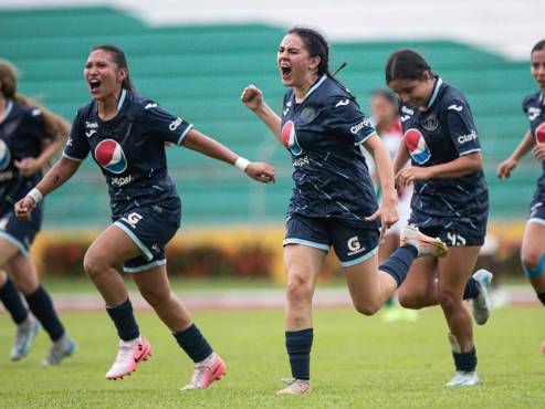 Motagua le pega al Marathón en el Olímpico en la ida de las semifinales de la Liga Nacional Femenina de Honduras