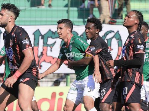 Marathón está venciendo al Vida en el primer tiempo en el estadio Yankel Rosenthal de SPS. FOTO: Melvin Cubas.