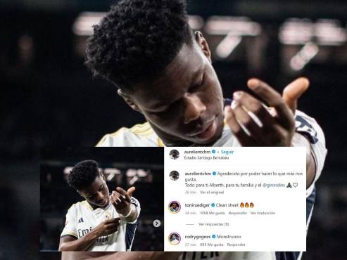 El mensaje de Aurelien Tchouameni para nuestro compatriota Alberth Elis.