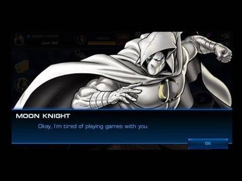 Moon Knight en Marvel: Avengers Alliance.