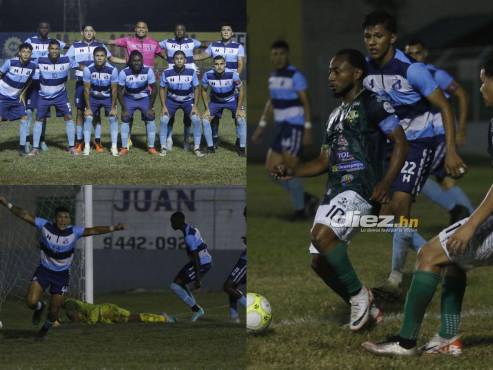 Honduras de El Progreso bailó a Oro Verde y ase afianza en el liderato de su zona. FOTOS: Neptalí Romero.