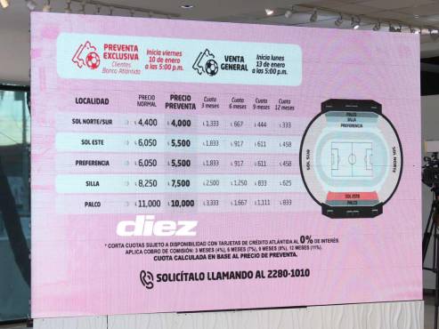 Estos son los precios oficiales para disfrutar del histórico partido entre Olimpia vs Inter Miami de Messi.