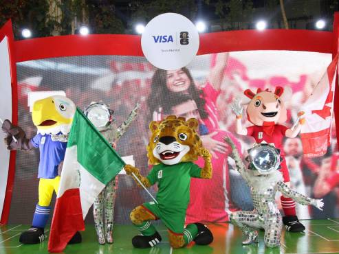 Las mascotas oficiales de la Copa Mundial de la FIFA 26™.