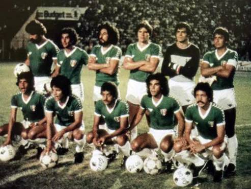 La Selección Mexicana que sucumbió en el Nacional de Tegucigalpa en 1981.