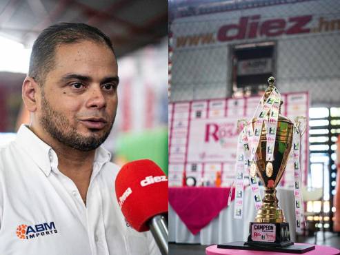 Alvaro Meráz representante de Sportmania de San Pedro Sula.