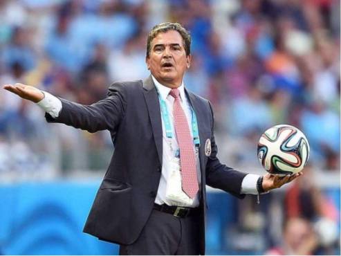 Jorge Luis Pinto y Carlo Costly se reconciliaron tras cruces de palabras en años anteriores.