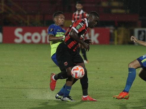 Olancho FC sucumbió ante la Liga Deportiva Alajuelense en su debut en la Copa Centroamericana 2023.