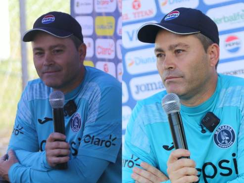 Javier López brindó una conferencia de prensa previo al clásico ante Olimpia. FOTOS: Alex Pérez.