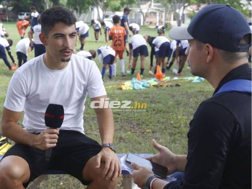 Jonathan Rubio charló con Mario Figueroa, corresponsal de DIARIO DIEZ en un mano a mano imperdible. FOTO: Neptalí Romero.