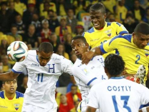 Honduras y Ecuador se miden en Estados Unidos. Los sudamericanos tienen ventaja en la serie histórica.