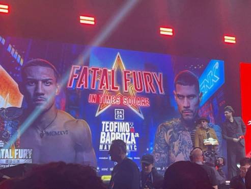 Teófimo López va por su victoria número 22 y la segunda sobre Barboza. FOTO: Eduardo Solano.