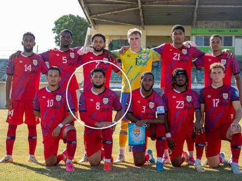 Jordan Bonilla es titular con la Selección de Islas Caimán.