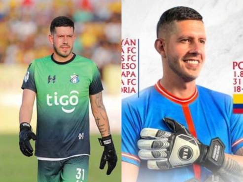 Andrés Salazar es el nuevo portero de Olimpia para la Copa Centroamericana y torneo Apertura 2025.