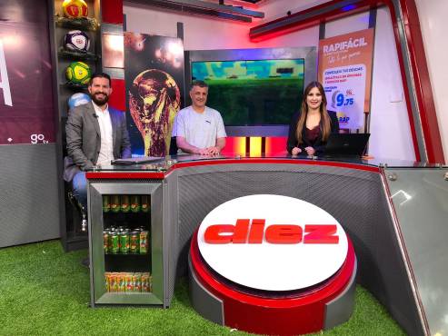 El entrenador Diego Vázquez fue invitado a DIEZ TV.