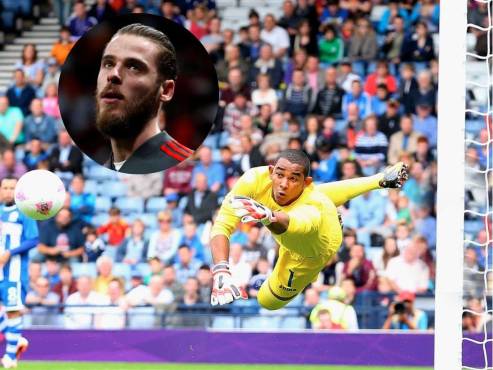 José Mendoza reveló un agarrón de palabras con David de Gea en los Juegos Olímpicos de Londres. FOTO: Neptalí Romero.