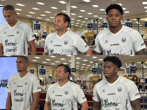 Real España presentó su nueva camiseta para el toneo Clausura y la Champions de Concacaf.