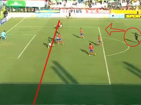 Así fue la polémica con la que se definió el clásico; Henry Figueroa anotó en fuera de juego el gol del triunfo.