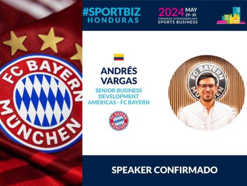 Bayern Múnich dice presente al eventazo a realizarse en San Pedro Sula.