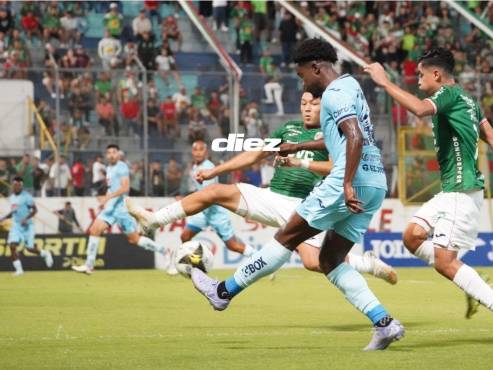 45': FINAL DEL PRIMER TIEMPO: Marathón 0-0 Motagua. FOTOS: MAURICIO AYALA | EDWIN ROMERO.