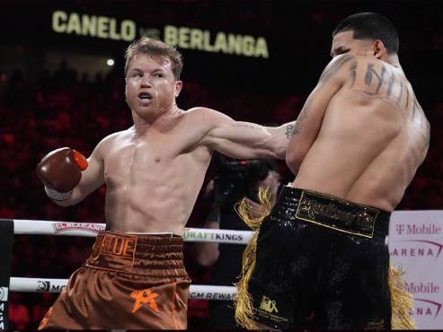 Canelo Álvarez derrota a Edgar Berlanga por decisión unánime y le quitó el invicto