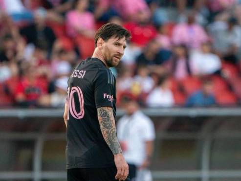 Messi ha tenido minutos en todos los partidos amistosos de pretemporada con el Inter Miami.