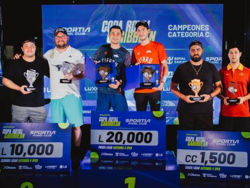 La Copa Royal Caribbean eleva el pádel hondureño a otro nivel en Sportia Pádel Club