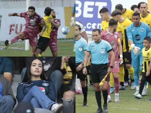 Las postales que nos dejó el clásico entre Real España vs Motagua por la fecha tres del torneo Clausura de la Liga Nacional. FOTOS: Neptalí Romero.