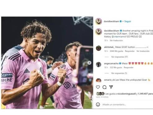 El mensaje de Beckham a los jugadores del Inter Miami con David Ruiz como protagonista.