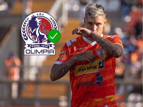 Agustín Mulet fue presentado el pasado viernes como nuevo refuerzo en el mediocampo del Olimpia.