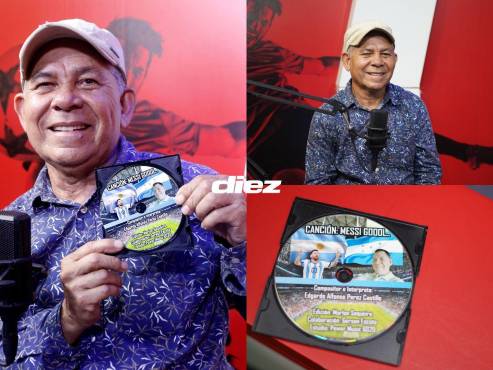 ”Messi Goool” se llama la melodía compuesta por Edgardo Pérez, oriundo de Chinda, Santa Bárbara. FOTOS: Mauricio Ayala | Neptalí Romero.