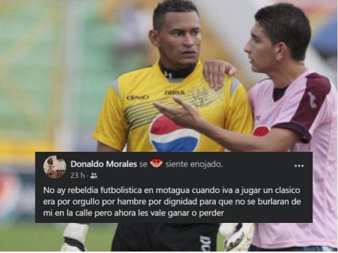 El exportero del Motagua dejó una misiva a su exclub luego de la derrota ante Olimpia.