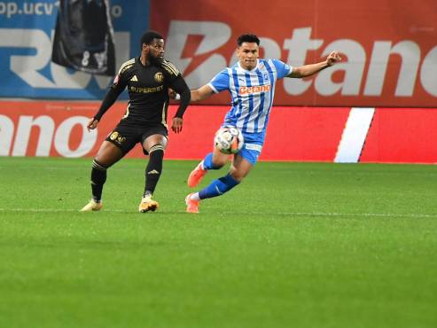 Denil Maldonado luce imperial y la U Craiova dio un paso firme al título de la primera división de Rumania