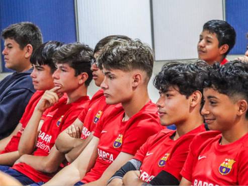 Los niños hondureños podrán entrenar como lo hacen los campeones del Barcelona con toda la metodología de la Masía del FC Barcelona.