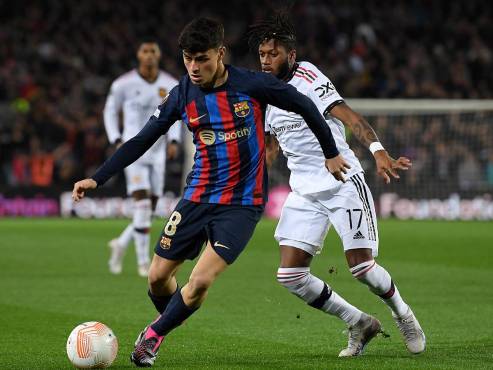 ¡Barcelona y Manchester United se gastan un partidazo y empatan en la ida de los playoff de la Europa League!