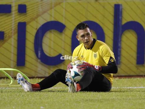 Michael Perelló será el portero titular del equipo aurinegro. Real España le abrió las puertas a “Buba” López. FOTO: Neptalí Romero.