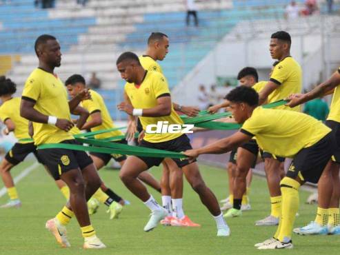 El entreno del Real España previo al clásico ante Olimpia por el torneo Clausura 2025 de la Liga Nacional. FOTOS: ALEX PÉREZ | DAVID ROMERO.