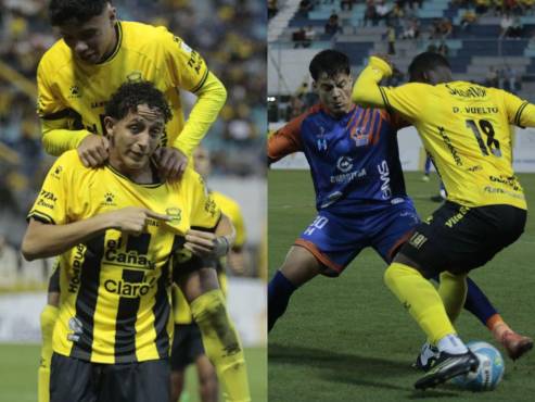 Real España venció a Lobos UPNFM tras sufrir un martes de terror ante LAFC. FOTOS: Edwin Romero.