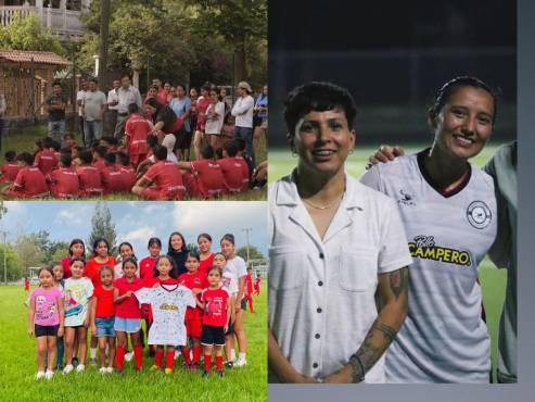 Emelly Chicas impulsa el desarrollo del fútbol en Siguatepeque.