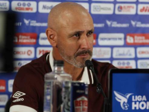 Espinel, decepcionado del insípido empate de su Olimpia contra Real España: Lo tomamos como derrota