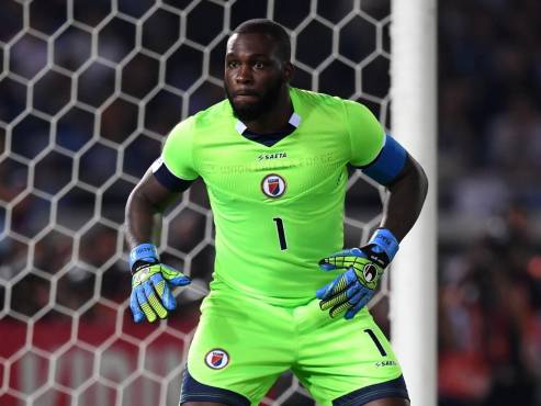 Johny Placide el portero titular de Haití comanda la convocatoria.