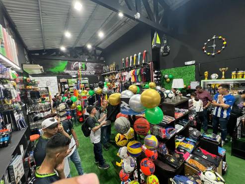 La tienda está ubicada en Sportmania.