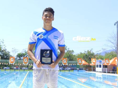 Gabriel Martínez fue uno de los atletas que sumó un nuevo récord nacional.