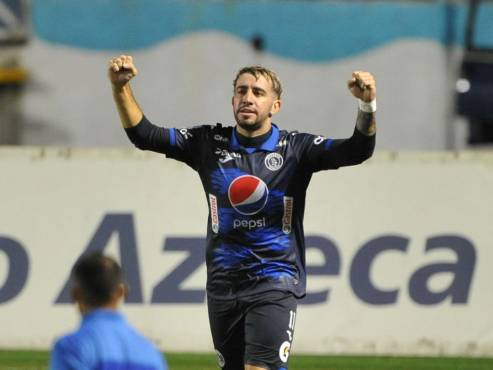 Agustín Auzmendi tiene ilusionada a la afición de Motagua gracias a sus goles.