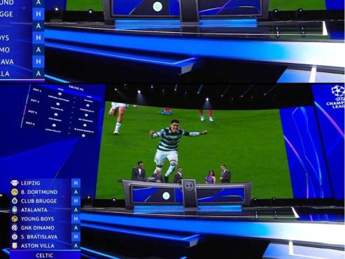 Luis Palma destacó en el sorteo de la UEFA Champions League 2024-2025.